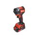 DCK Akkus ütvecsavarozó 1/4" 208 Nm 20V (2 x 4,0 Ah akku + töltő)