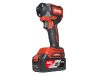 DCK Akkus ütvecsavarozó 1/4" 208 Nm 20V (2 x 4,0 Ah akku + töltő)