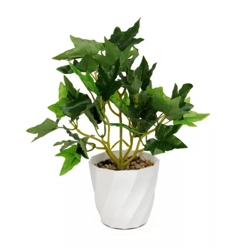 Műnövény dekoráció - borostyán - 20 x 9 cm