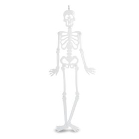   Halloween-i foszforeszkáló dekoráció - csontváz - 90 x 40 cm