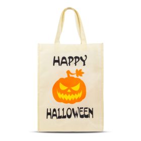   Halloween-i ajándéktáska - 30 x 40 cm - "Happy Halloween" tök