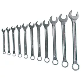   csillag-villás kulcs klt., W.S.; 8db, 7-19mm, műanyag tartóban