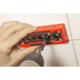   fúróvezető sablon (fúrósablon) fúrószárakhoz, 6 méret: 3-13 mm