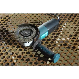   lamellás csiszoló INOX, acél és ALU munkadarabok csiszolására, 115×22mm; P120