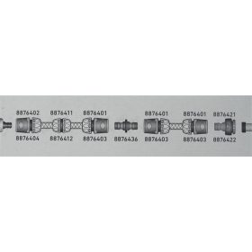 kuplung csatlakozó, belsőmenetes; 3/4"-1