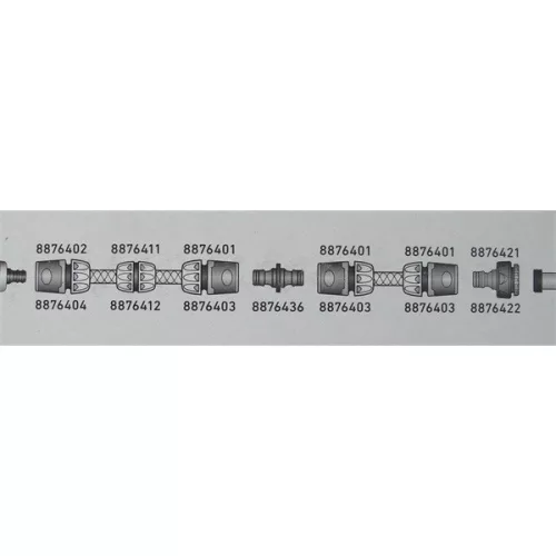kuplung csatlakozó (toldó);