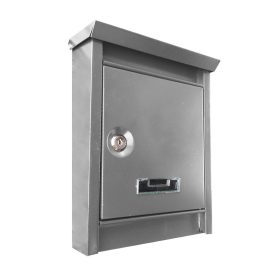 Fém postaláda több színben-szürke