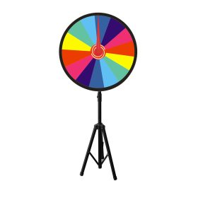 Írható szerencsekerék állvánnyal