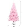 Rózsaszín műfenyő - több méretben-150 cm-es
