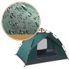 3 személyes sátor 2x2x1,35m, zöld