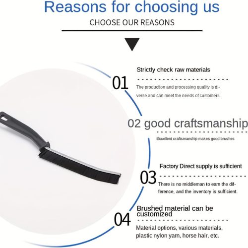 2db, réstisztító kefe hosszú nyéllel, Kemény sörtéjű kefe