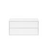 Boxie 2 fiókos fali szekrény 40x80x37 cm fehér