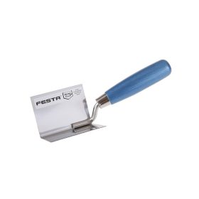 FESTA Kőműves kanál sarok belső inox 80/60/60 mm