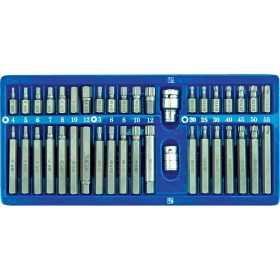 VOREL Bithegy készlet 40 részes Imbusz, Torx , Spline