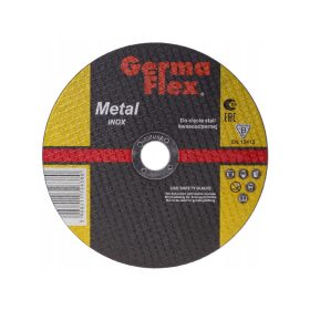 GERMAFLEX Vágókorong fémre 115 x 1,0 x 22,2 mm inox
