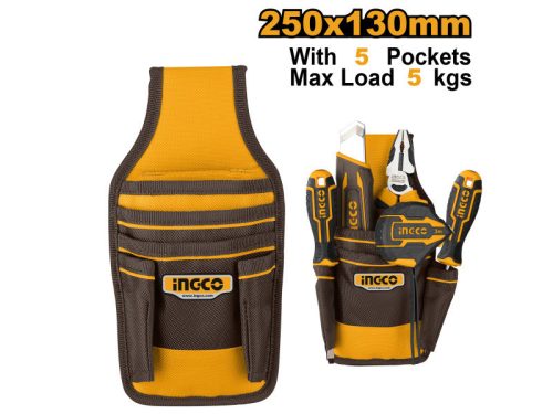 INGCO Szög és szerszámtartó övtáska 5 zsebes