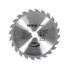 YATO Fűrésztárcsa fához 250 x 30 x 2,2 mm / 24T