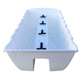 Balkonláda korlátra 60cm DCRO600 FEHÉR