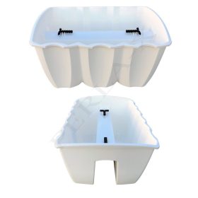 Balkonláda korlátra 40cm DCRO400 FEHÉR