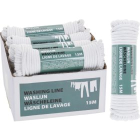 Ruhaszárító kötél 15m- fehér(C22216380)