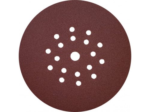 GERMAFLEX Tépőzáras fíbertárcsa 225 mm / P120 18+1 lyukas