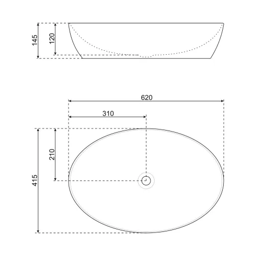 KR-902 kerámia design mosdó