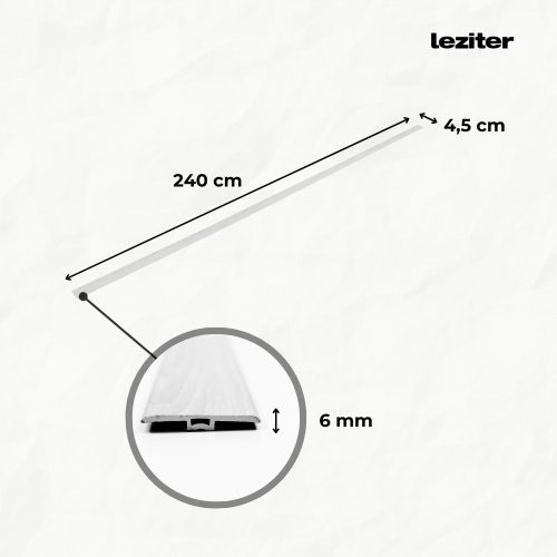 Vinyl SPC padló burkolatváltó Kruger tölgy 2400x45x6 mm