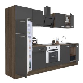   Yorki 270 konyhabútor alsó sütős, felülfagyasztós hűtős kivitelben