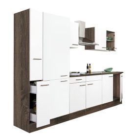 Yorki 300 konyhabútor polcos kivitelben