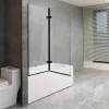 Alor 120x140 cm kádparaván Black