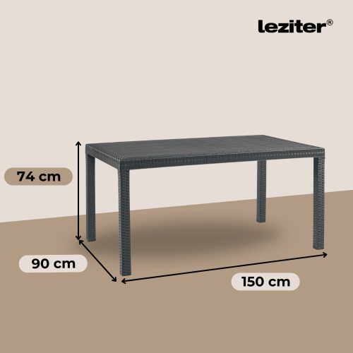 Hellma 6+1 kerti bútor garnitúra szett