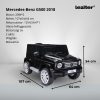 Elektromos autó Mercedes Benz G500 fekete