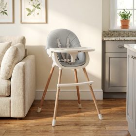 Etetőszék 2 az 1-ben szürke