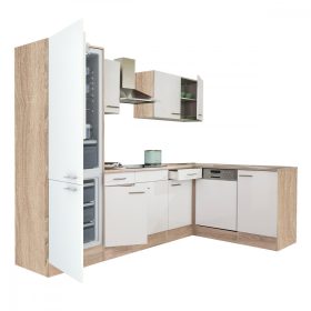   Yorki 280 sarok konyhabútor alulfagyasztós hűtős kivitelben