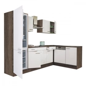   Yorki 280 sarok konyhabútor alulfagyasztós hűtős kivitelben