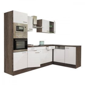   Yorki 280 sarok konyhabútor sütős és mikrohullámű sütős kivitelben