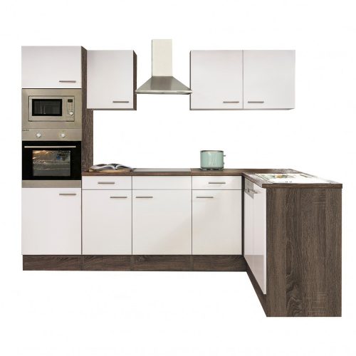 Yorki 280 sarok konyhabútor sütős és mikrohullámű sütős kivitelben