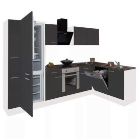   Yorki 310 sarok konyhabútor alsó sütős, alulfagyasztós hűtős kivitelben