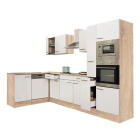   Yorki 310 sarok konyhabútor sütős és mikrohullámű sütős kivitelben