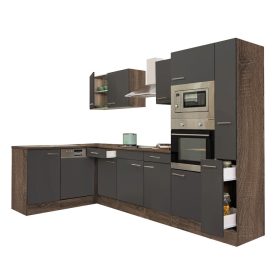   Yorki 310 sarok konyhabútor sütős és mikrohullámű sütős kivitelben