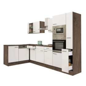   Yorki 310 sarok konyhabútor sütős és mikrohullámű sütős kivitelben