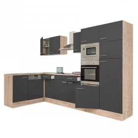   Yorki 340 sarok konyhabútor felülfagyasztós hűtős kivitelben