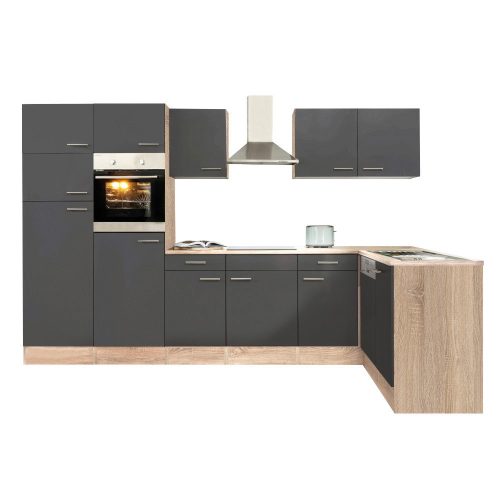 Yorki 340 sarok konyhabútor felülfagyasztós hűtős kivitelben