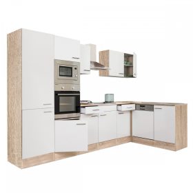   Yorki 340 sarok konyhabútor sütős és mikrohullámű sütős kivitelben