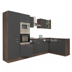   Yorki 340 sarok konyhabútor sütős és mikrohullámű sütős kivitelben