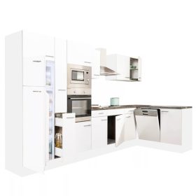   Yorki 370 sarok konyhabútor felülfagyasztós hűtős kivitelben