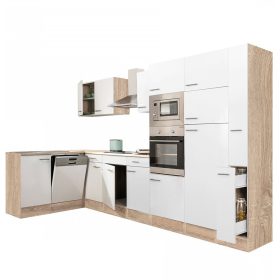   Yorki 370 sarok konyhabútor felülfagyasztós hűtős kivitelben