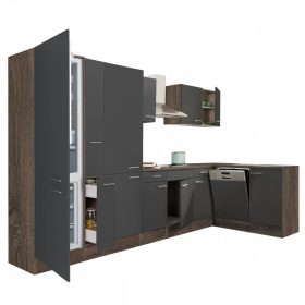   Yorki 370 sarok konyhabútor alulfagyasztós hűtős kivitelben