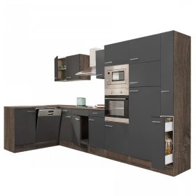   Yorki 370 sarok konyhabútor felülfagyasztós hűtős kivitelben