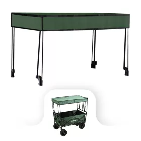 Strandkocsi prémium tető zöld